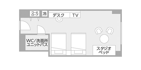 房间布局图|奈良橿原美爵酒店【官方】