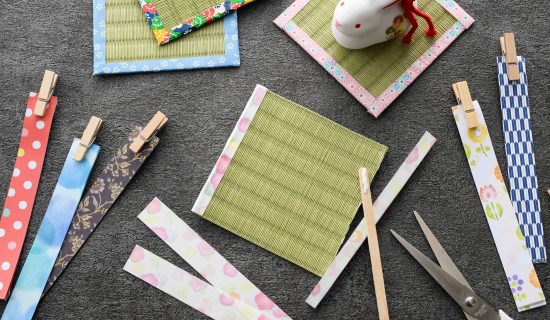 Local Discovery / Tatami Coaster Making Experience