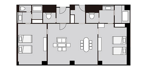 Floor plan | Grand Mercure Nara Kashihara [Official]