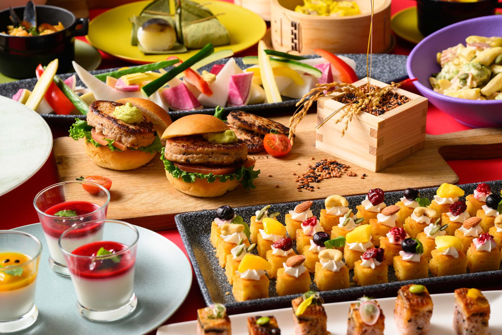 餐廳自助餐秋季本地菜單