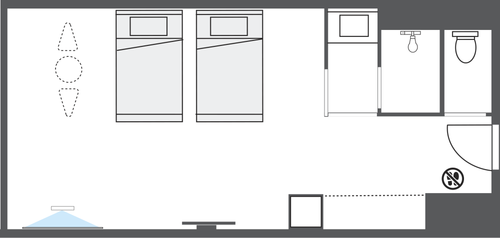 房間布局圖|奈良橿原美爵酒店【官方】